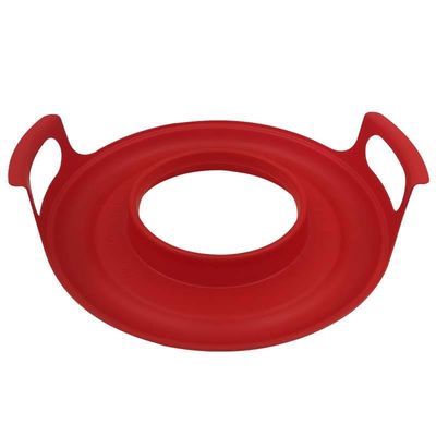 Couverture alimentaire isolante en plastique de style simple avec plateau exempt de BPA et prêt à chauffer au micro-ondes