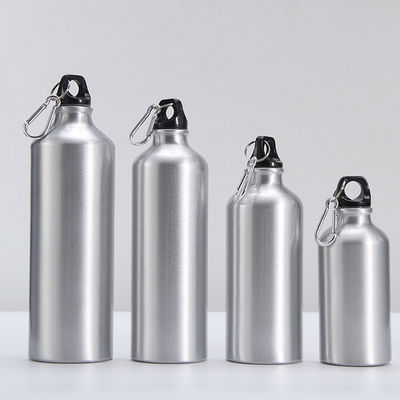 Bouteilles d'eau en aluminium pour vélo avec couverture de carabineur Impression par sublimation de logo personnalisé