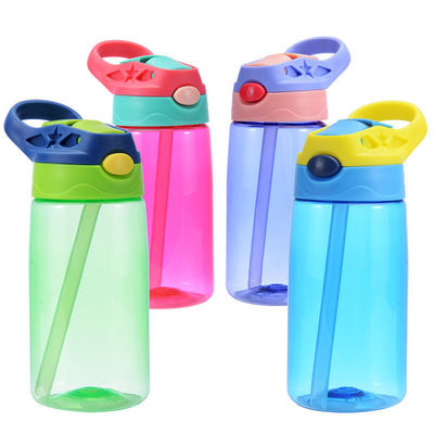 Logo personnalisé Bpa Bouteille d'eau gratuite pour enfants avec soutien à la paille Tour Activité en plein air