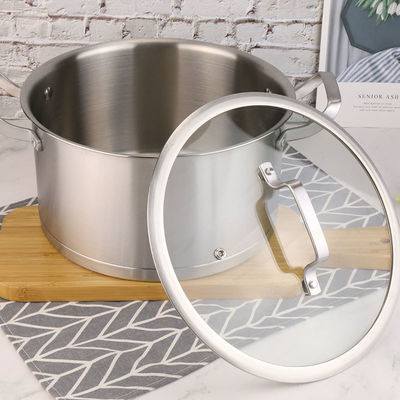 1.65kg Ensemble d'outils de cuisine Pottes et poêles en acier inoxydable