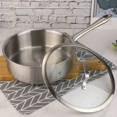 1.65kg Ensemble d'outils de cuisine Pottes et poêles en acier inoxydable