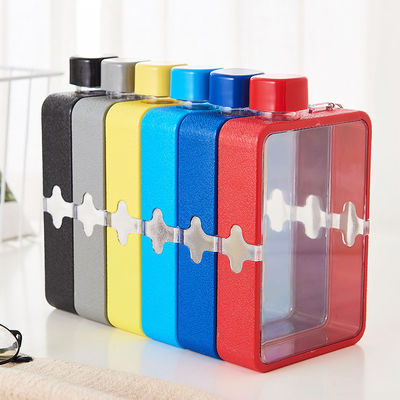 Bouteille d'eau sportive de 380 ml avec logo personnalisé et design minimaliste
