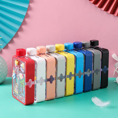 Bouteille d'eau sportive de 380 ml avec logo personnalisé et design minimaliste