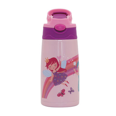 Isolation thermique personnalisée TOUR Bouteille d'eau pour enfants en acier inoxydable et couvercle sans BPA