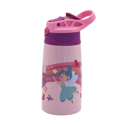 Isolation thermique personnalisée TOUR Bouteille d'eau pour enfants en acier inoxydable et couvercle sans BPA