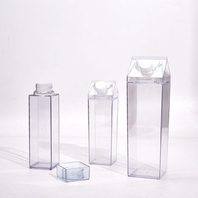 16 oz 32 oz Eco-friendly Bouteille d'eau pour enfants Carte de lait claire Logo sur mesure