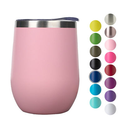 SUMSUN 12 oz double paroi en acier inoxydable vide isolé tasse à café