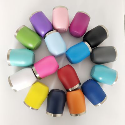 SUMSUN 12 oz double paroi en acier inoxydable vide isolé tasse à café