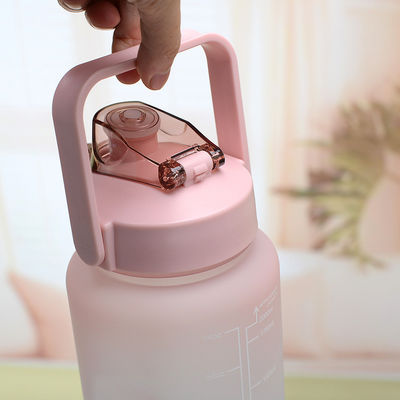 Logo personnalisé Acceptable Bouteille d'eau 64 oz Paille amovible pour le fitness et le sport