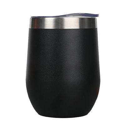 SUMSUN 12 oz double paroi en acier inoxydable vide isolé tasse à café