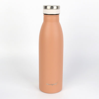 Logo personnalisé Acceptable 304 acier inoxydable bouteille de lait sous vide et eau pour les enfants école