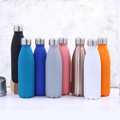 Bouteilles d'eau potable directes Logo de conception personnalisé Équipé d'un revêtement anticorrosion