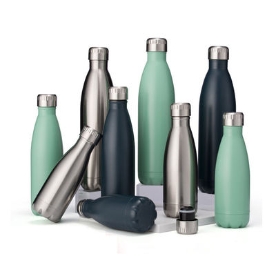 Bouteilles d'eau potable directes Logo de conception personnalisé Équipé d'un revêtement anticorrosion