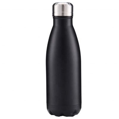 500 ml bouteille d'eau à vide en acier inoxydable double paroi en forme de cola pour conceptions personnalisées