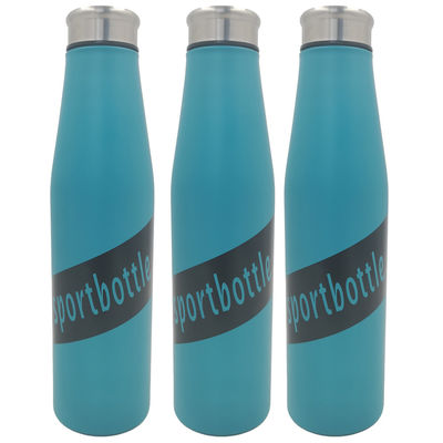 Bouteille d'eau pour adultes classique en acier inoxydable de 750 ml avec conception écologique
