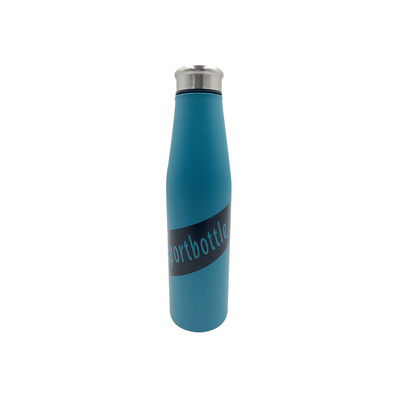 Bouteille d'eau pour adultes classique en acier inoxydable de 750 ml avec conception écologique