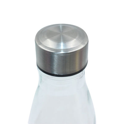 Tour 2020 Logo personnalisé et bouteille d'eau en verre écologique avec méthode de consommation directe