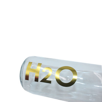 Tour 2020 Logo personnalisé et bouteille d'eau en verre écologique avec méthode de consommation directe