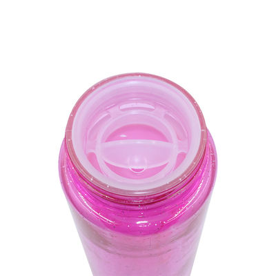 Bouteille d'eau de sport cristalline sans performance d'isolation thermique et logo personnalisé