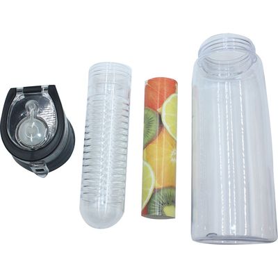 Logo personnalisé Bouteilles d'eau de sport en plastique sans BPA pour le retour à l'école 7.9x7.1x23.9cm