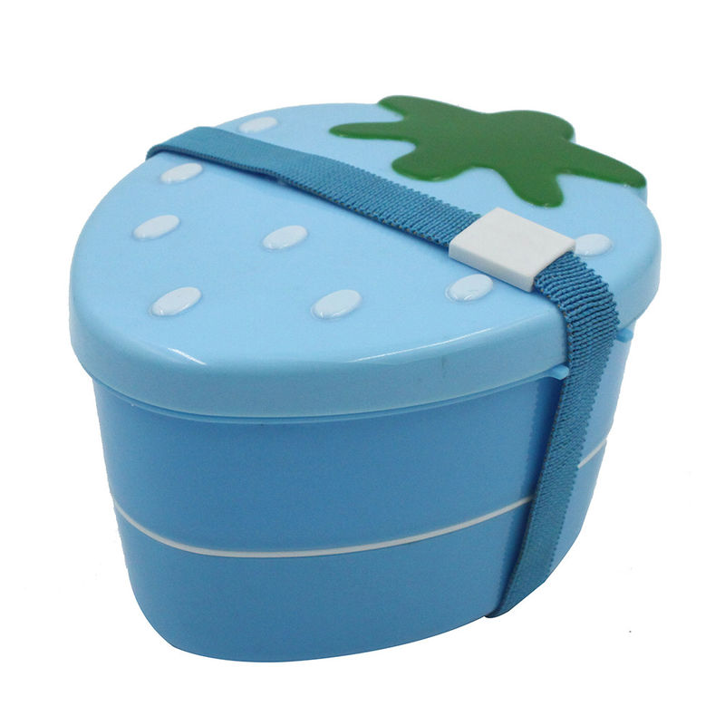 Contenant alimentaire en forme de fraise pour enfants 15x12x8.7cm Boîte de déjeuner imperméable sur mesure Emballage