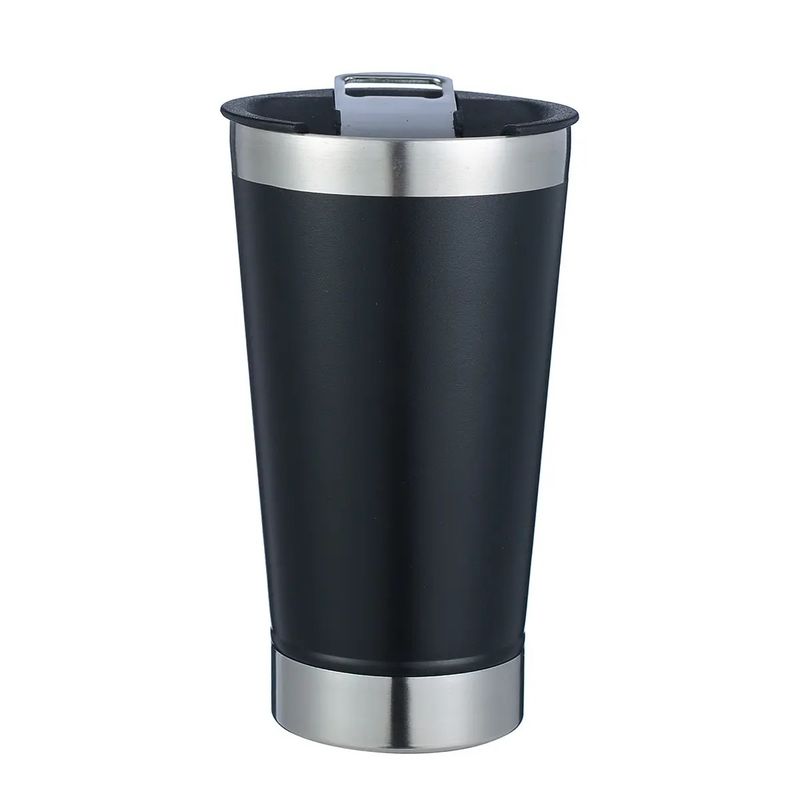 325g d'acier inoxydable, tasse à café isolée sous vide, avec couvercle et ouvre-bouteille.