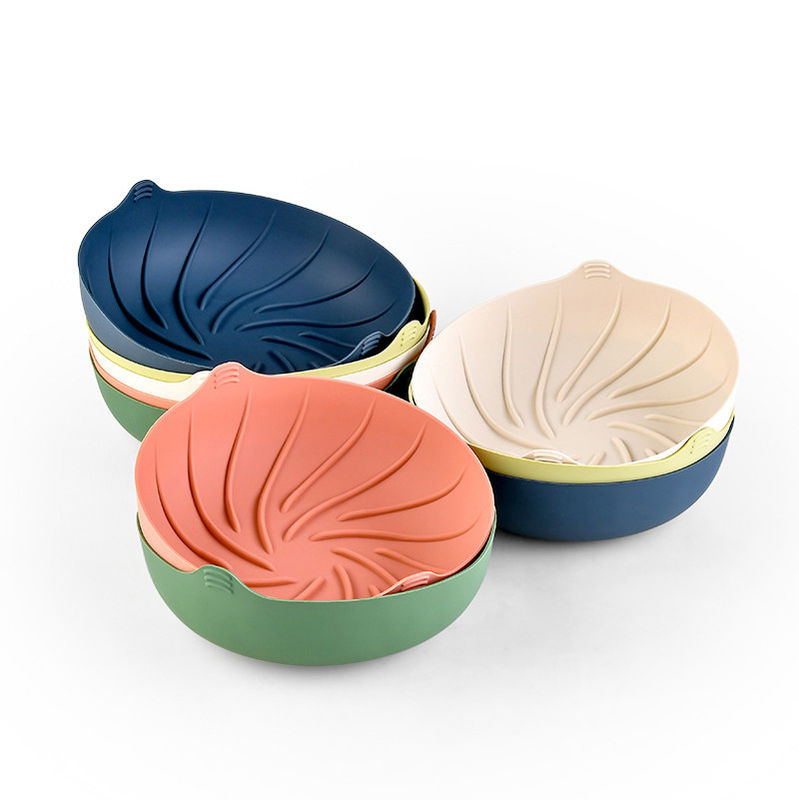 Plateau de pot en silicone non collant réutilisable pour friteuse à air Pâtisserie outils de pâtisserie Nettoyage facile