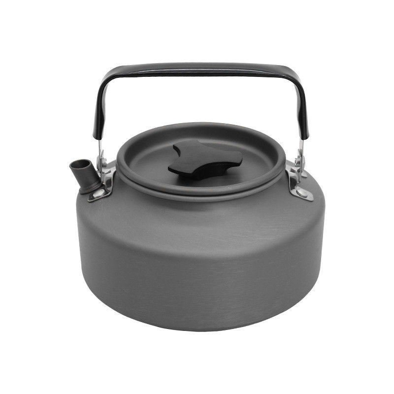 1.1L bouilloire de thé de camping portable bouilloires d'eau en alliage d'aluminium pour randonnée et camping