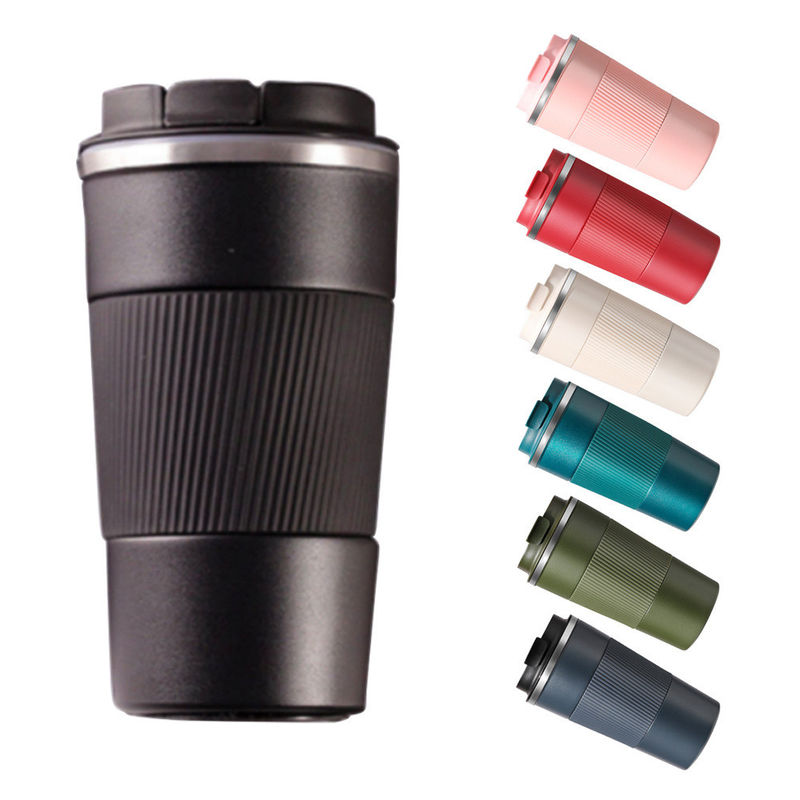 Tumbler de logo personnalisé en acier inoxydable de type métallique pour les voyages écosystémiques