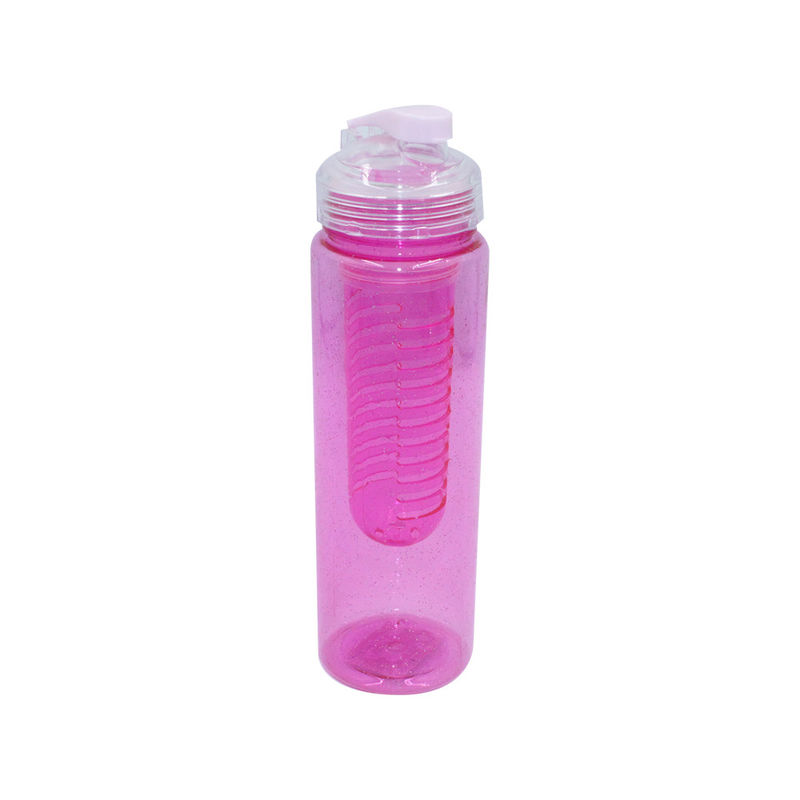 Bouteille d'eau de sport cristalline sans performance d'isolation thermique et logo personnalisé